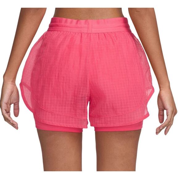 Nike Running Division Womens Large 3" Pink 2-in-1 Running Shorts FV6361-629 NWT - Picture 2 of 8